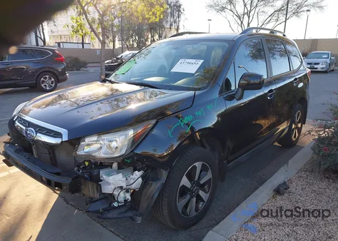 2017 Subaru Forester 2.5I Premium из США, поврежденный, VIN JF2SJAGC1HH448533